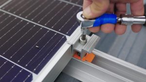 solar panel installation